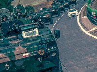 Wzmożony ruch pojazdów wojskowych na drogach